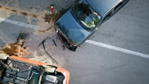 Three-Vehicle Injury Crash at Kroger on Northfield Blvd