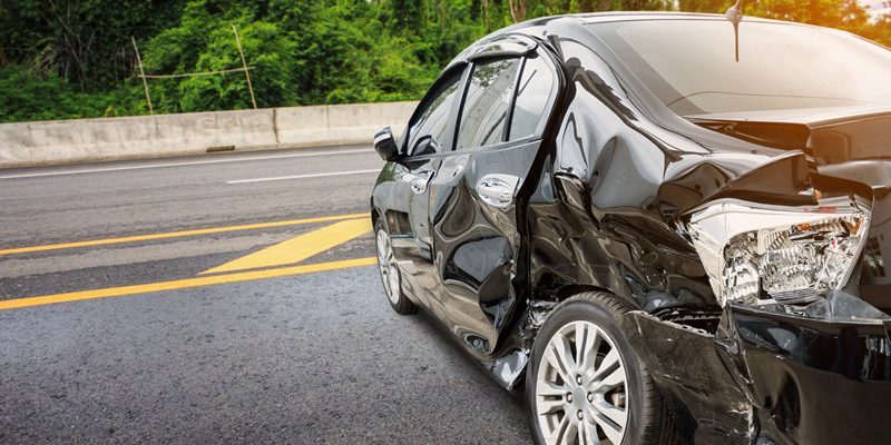 Two-Car Crash Overturns Vehicle on Alumni Dr