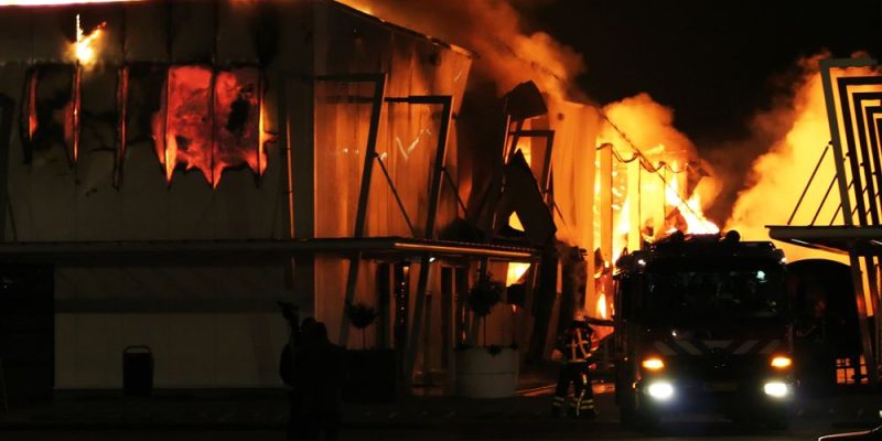 Elderly Man Hurt in Residential Fire on Leaf Ave